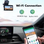 Heaboli 4K Dual Dash Cam with Touch Screen