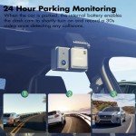 Heaboli 4K Dual Dash Cam with Touch Screen