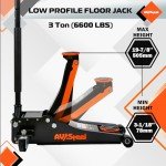 3 Ton Low Profile Hydraulic Floor Jack