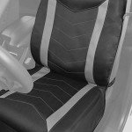 Motor Trend SpillGuard Car Seat Covers Full Set Waterproof – Neoprene Seat Protectors with Split Rear Bench, for Auto Truck Van and SUV