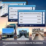 Car GPS Navigation 7 Inch Truck GPS System, 2025 Touch Screen Vehicle GPS Commercial Trucker GPS Navigation Speeding Warning, Voice Navigation, POI, Free Lifetime Update of World Maps