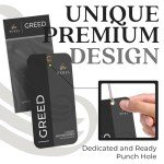 Greed Disposable Card Freshener for Men | Car Scents Air Freshener with Greed Fragrance | Strong Car Perfume Air Freshener with Odour Eliminating Technology | Greed by Perfa