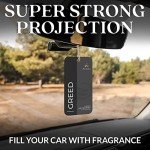 Greed Disposable Card Freshener for Men | Car Scents Air Freshener with Greed Fragrance | Strong Car Perfume Air Freshener with Odour Eliminating Technology | Greed by Perfa
