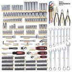 STARWORK TRUE MECHANIC™ 314-Piece Mechanics Tool Set and Socket Set, Professional Metric Set