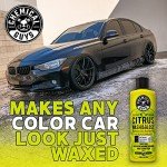 Chemical Guys CWS_301_64 Citrus Wash & Gloss Foaming Car Wash Soap (Works with Foam Cannons, Foam Guns or Bucket Washes) For Cars, Trucks, Motorcycles, RVs & More, 64 fl oz (Half Gallon) Citrus Scent