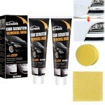Car Scratch Remover,Scratch Remover for Vehicles,Car Scratch Repair Paste Polishing Wax,2025 Best Deep Scratch Remover for Cars,with Wipe & Sponge for Vehicles for Deep Scratches (2Pcs)