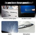 Car Scratch Remover,Scratch Remover for Vehicles,Car Scratch Repair Paste Polishing Wax,2025 Best Deep Scratch Remover for Cars,with Wipe & Sponge for Vehicles for Deep Scratches (2Pcs)