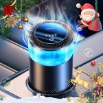 Hitolza Smart Car Air Fresheners, Ambient Light & Mist Car Fragrance, Auto On/Off Car Air Freshener Diffuser, Adjustable Intensity, Lasts 6 Months, Built-in Battery, Premium Scents - Mystic Ice