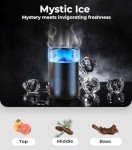 Hitolza Smart Car Air Fresheners, Ambient Light & Mist Car Fragrance, Auto On/Off Car Air Freshener Diffuser, Adjustable Intensity, Lasts 6 Months, Built-in Battery, Premium Scents - Mystic Ice