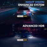 Dash Cam Front and Rear,3" IPS Screen Dash Camera for Cars,Car Camera 4K HD Front & 1080P Rear,5GHz WiFi&APP dashcams,HDR Dash cam,G-Sensor,Night Vision,24H Parking Monitoring,Loop Recording,Free64GB