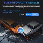 Dash Cam Front and Rear,3" IPS Screen Dash Camera for Cars,Car Camera 4K HD Front & 1080P Rear,5GHz WiFi&APP dashcams,HDR Dash cam,G-Sensor,Night Vision,24H Parking Monitoring,Loop Recording,Free64GB