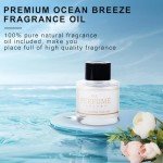 Smart Car Air Freshener, Rechargeable Car Air Freshener Diffuser with Starlight Projector & Atmosphere Light, Adjustable Car Freshener with Ultrasonic Tech & Auto On/Off, 50ml Perfume Included