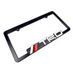 (2) TRD License Plate Frames Toyota Racing Development 3D Letter Frame Brackets (1-Pair)