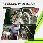 RVMATE RV Tire Covers, Dual Axle Wheel Cover (2 Pack) Fits 27"-30" Diameter Tires, Waterproof Anti-UV Black Dual Tire Covers RV Accessories for RV/Truck/Trailer