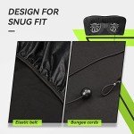 RVMATE RV Tire Covers, Dual Axle Wheel Cover (2 Pack) Fits 27"-30" Diameter Tires, Waterproof Anti-UV Black Dual Tire Covers RV Accessories for RV/Truck/Trailer