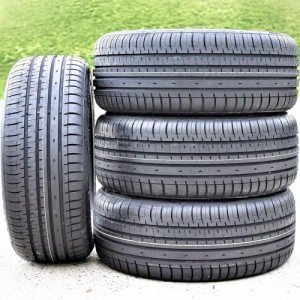 Set of 4 (FOUR) Accelera Phi-R All-Season Passenger Car High Performance Radial Tires-235/45R18 235/45ZR18 235/45/18 235/45-18 98Y Load Range XL 4-Ply BSW Black Side Wall UTQG 400AA