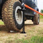 VEVOR Farm Jack,48" Utility High Lift Farm Jack, 7000 lbs Capacity Ratcheting Off Road Utility Jack, Heavy-Duty Farm Jack for Tractor, Truck, SUV, Bumper Lift, Orange