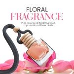 Car Air Fresheners for Women - Floral Fragrance Pack of 2 Long Lasting Car Air Freshener | Odor Eliminator Car Perfume Diffuser with Essential Oils | Car Air Freshener Vent Clip by Perfa