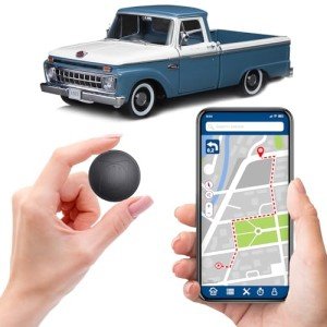 【2025 New】 Mini GPS Tracker for Vehicles No Subscription Required/No Monthly Fee Car GPS Tracker Portable Real Time Magnetic GPS Tracking Device Full Global Coverage