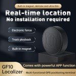 【2025 New】 Mini GPS Tracker for Vehicles No Subscription Required/No Monthly Fee Car GPS Tracker Portable Real Time Magnetic GPS Tracking Device Full Global Coverage