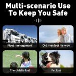 【2025 New】 Mini GPS Tracker for Vehicles No Subscription Required/No Monthly Fee Car GPS Tracker Portable Real Time Magnetic GPS Tracking Device Full Global Coverage