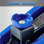 TONDA Floor Jack, Hydraulic Portable Car Lift Jack, 1.5 Ton (3,000 lb) Capacity (Blue)