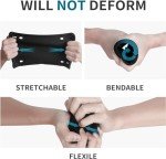 Aujen Silicone License Plate Frames Black, 1 Pack Car License Plate Frame, Universal US Car Black License Plate Holders Brackets Rust-Proof, Rattle-Proof, Weather-Proof Car Accessories(Black)