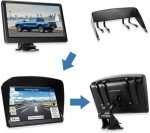 GPS Navigation for car,7 inch High-Definition Touch Screen 256-16GB，2025 Maps (Free Lifetime Updates), Truck GPS Commercial Drivers, Semi Trucker GPS Navigation System, Custom Truck Routing