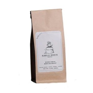 Indian Robusta Premium Whole Coffee Beans, Medium Roast | Smooth & Rich Flavor with Low Acid & High Caffeine | Patio Dried for Gourmet Brewing
