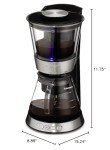 Cuisinart DCB-10 Automatic Cold Brew Coffeemaker, 7 cups, Silver (Renewed)