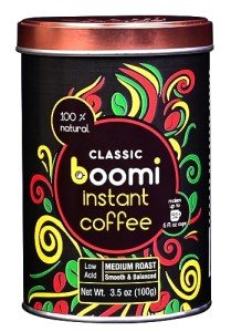 Boomi Premium Single Origin Instant Coffee Powder, Medium Roast, Made from 100% Robusta Coffee Beans | Best Mold Free Instant Coffee | 3.5 Ounce Tin (1 Pack) (Up to 50 Cups)
