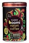 Boomi Premium Single Origin Instant Coffee Powder, Medium Roast, Made from 100% Robusta Coffee Beans | Best Mold Free Instant Coffee | 3.5 Ounce Tin (1 Pack) (Up to 50 Cups)