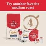 Seattle's Best Coffee Portside Blend Medium Roast Whole Bean Coffee | 12 Ounce Bags (Pack of 6)