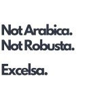 100% Pure Excelsa Coffee Beans. Not Arabica. Not Robusta. Excelsa Coffee Whole Beans Medium Roast from Philippines. 12oz. Tart and Fruity, Naturally Half-Caffeinated.