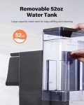 SHARDOR K Cup Coffee Maker With Bold Setting, Single Serve Hot & Iced Coffee Maker for K-Cup and Grounds, 52oz Removable Water Tank, 6 to14oz Brew Sizes, Pod Coffee Machine With Reusable Filter, Gray