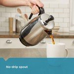 Farberware 8-Cup, Black Percolator, Stainless Steel, FCP280