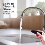 Bean Envy Milk Frother Handheld for Coffee - Electric Hand Blender, Mini Drink Mixer Whisk & Coffee Foamer Wand with Stand for Lattes, Cappuccino, Matcha and Hot Chocolate - Kitchen Gifts - Black