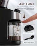SHARDOR Burr Coffee Grinder Electric with 32 Grinding Sizes, Coffee Bean Grinder with 40 Seconds Adjustable Electronic Timer, Coffee Grinders for Home Use with Chamber Cleaning Button