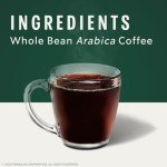 Starbucks Dark Roast Whole Bean Coffee — French Roast — 100% Arabica — 1 bag (18 oz) (Pack of 2)