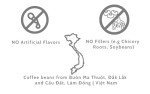 88Coffee - Whole Bean Coffee - 100% Vietnamese Robusta, Medium-Dark Roast, Strong, Smooth and Authentic Taste (1.1 LBS)