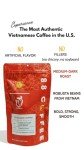 88Coffee - Whole Bean Coffee - 100% Vietnamese Robusta, Medium-Dark Roast, Strong, Smooth and Authentic Taste (1.1 LBS)