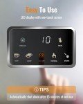 SHARDOR Espresso Machine 20 Bar, Professional Espresso Maker with Milk Frother Steam Wand and Touchscreen, Expresso Coffee Machines with Adjustable Temperature,for Cappuccino, Latte