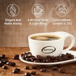 doanhdang - 17 Oz Premium Arabica Whole Bean Coffee, 100% Arabica Medium Roast, Rich Flavor for Espresso and Brew, Origin from Vietnam, Whole Med Roast Beans, Pack of 1, Phin Filter Included