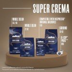 Lavazza Super Crema Ground Coffee, Medium Roast, Arabica and Robusta Blend, 32 oz Bag (Pack of 1)