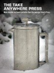 COLETTI Boulder Camping French Press (An American Press) - Large Insulated French Press Coffee Maker – 42 oz