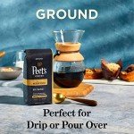 Peet's Coffee, Dark Roast Ground Coffee - Decaf Major Dickason's Blend 10.5 Ounce Bag
