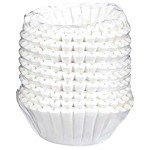 Katy’s Large Coffee Filters | 12 Cup Disposable Coffee Filters | Fine Paper for Smooth Extraction | Tall-Sided Design | Fits Bunn, Commercial & Large Brewers | No Overflow | 500-Count Bulk Pack