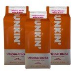 Dunkiin_Donuts Original Blend Medium Roast Whole Bean Coffee, Caffeinated Arabica Coffee, 48 Ounce (1lb Pack Of 3) with eRaiyan Sticker