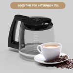 14-Cups Coffee Carafe Replacement Pot Compatible with Cuisinart Coffee Machine DCC-2200RC, DCC-2200, DCC-3200, DCC-3200P1, DCC-3200FR, DCC-3200CPAMZ, DCC-2600, DCC-2800,DCC-1800FR, CBC-7400 CBC-7000PC