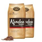 Gold Coffee Company Kanaloa Premium House Blend | Gourmet Medium Roast Whole Bean Coffee | 100% Arabica Roasted Beans | 2 lbs. (Pack of 2)
